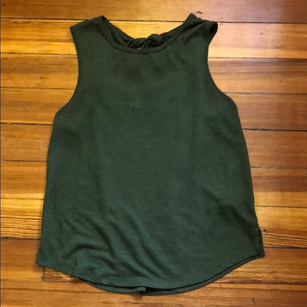 Old Navy tie back tank top- size S